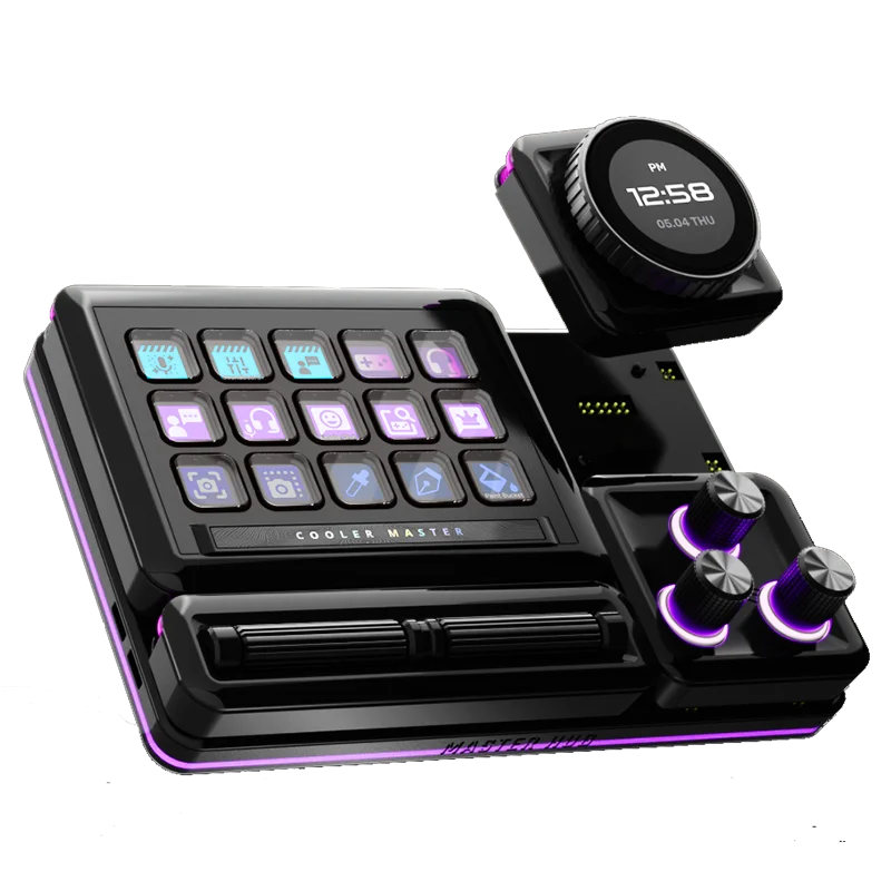 

Cool Supreme MasterHUB Прямая трансляция Визуальная консоль Программирование Быстрая макроклавиатура Консоль для ПК