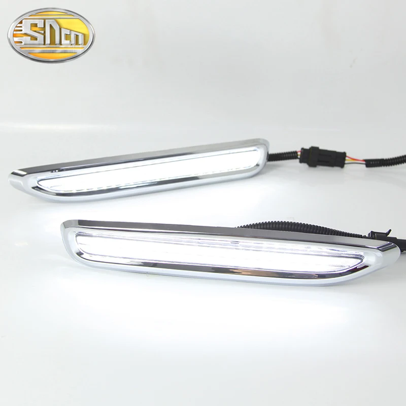 SNCN LED Daytime Running Light For Lexus RX RX300 1998 - 2003 Car Accessories Waterproof ABS 12V DRL Fog Lamp Decoration