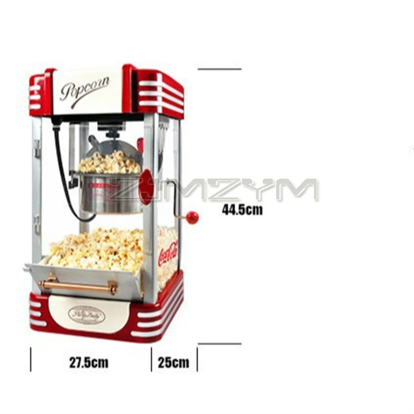 Nowa maszyna do popcornu Komercyjna w pełni automatyczna mini mała dziecięca maszyna do pakowania popcornu w domu 220V