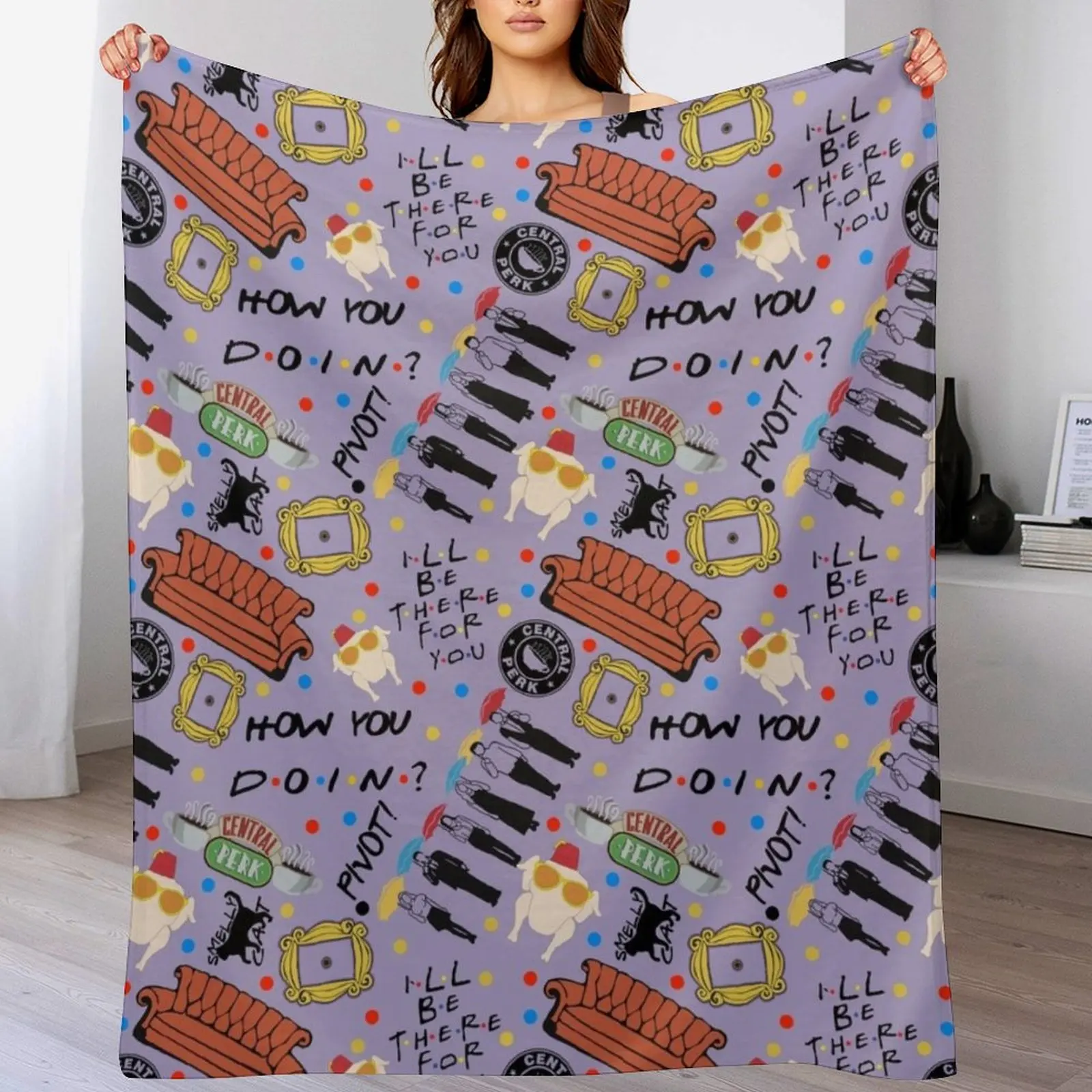 

Best of Friends Throw Blanket Softest Bed covers halloween Weighted Blankets