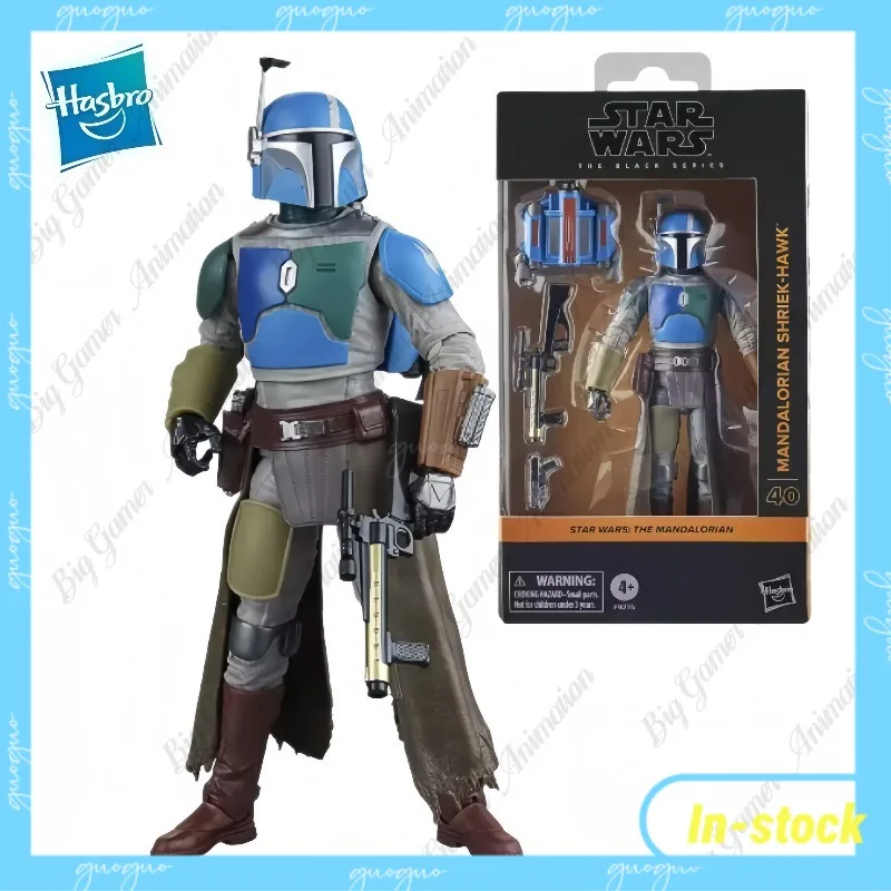 【in-stock】original-hasbro-star-wars-the-black-series-mandalorian-shriek-hawk-action-figure-f9235-collectible-gift