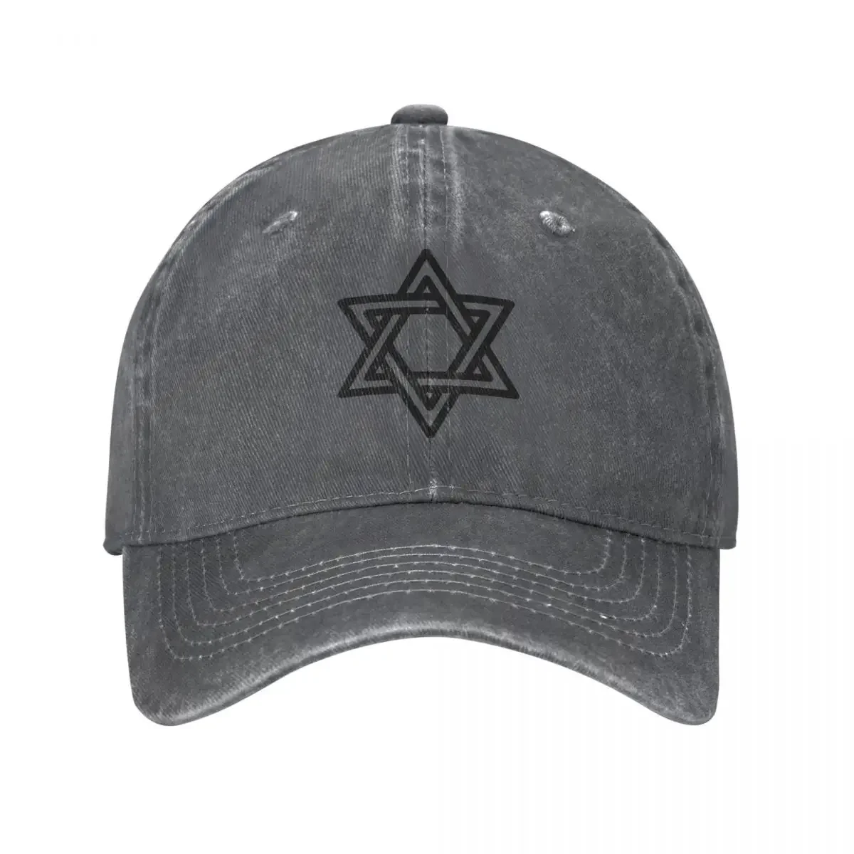 Spring Summer For Boy Girl Happy Hanukkah Baseball Cap Star of David Vintage Sun Hats Sport Denim Casquette