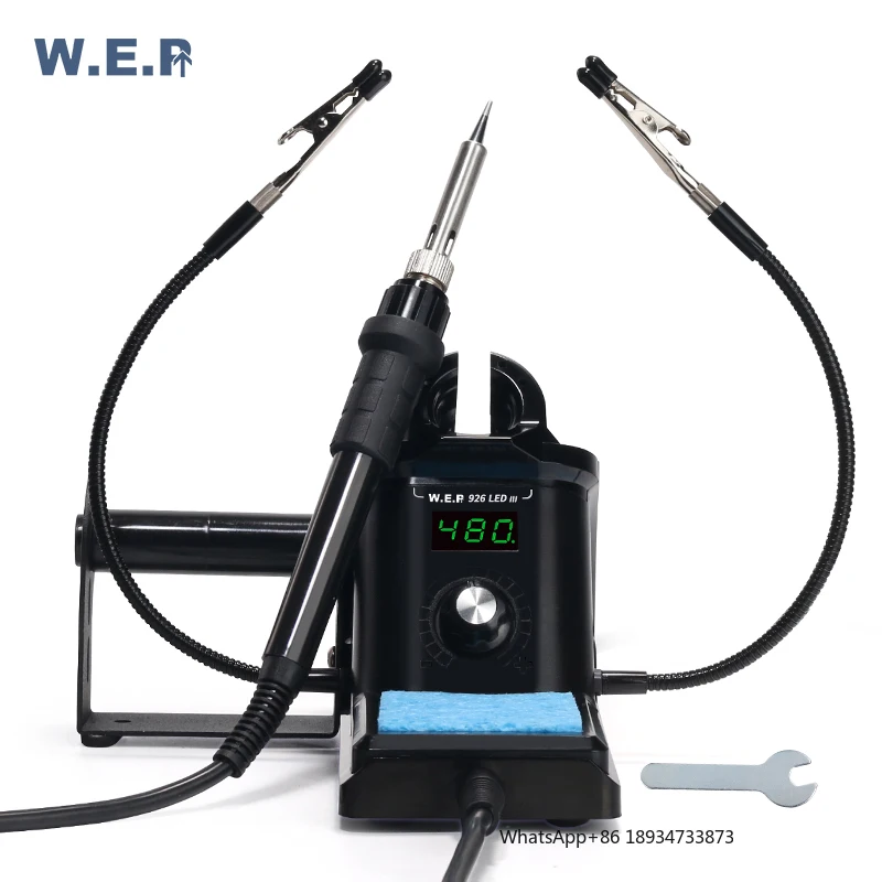 WEP 926LED-III helping hands repair tools variable constant temperature multifunction digital DIY electric soldering iron