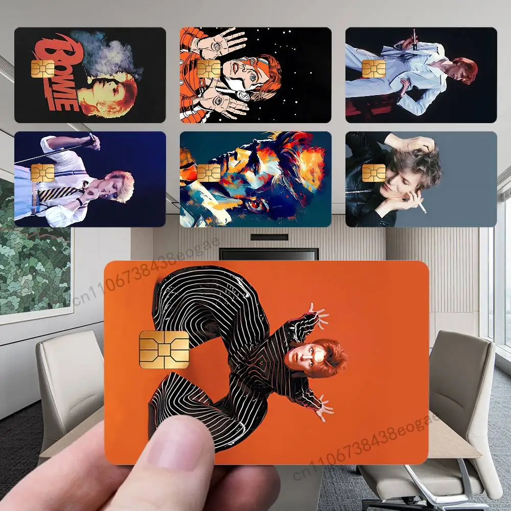 

Singer D-David B-BOWIE-S Decorative Credit Card Skin Protection Card Stickers Creative Credit Debit Card Stickers