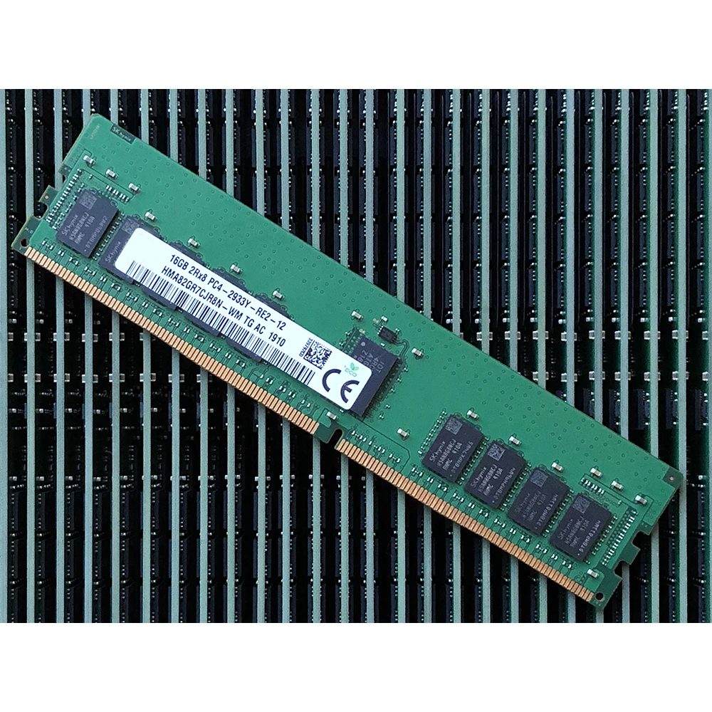 1 PCS HMA82GR7CJR8N-WM 16G 2RX8 PC4-2933Y ECC REG For SKhynix Server RAM