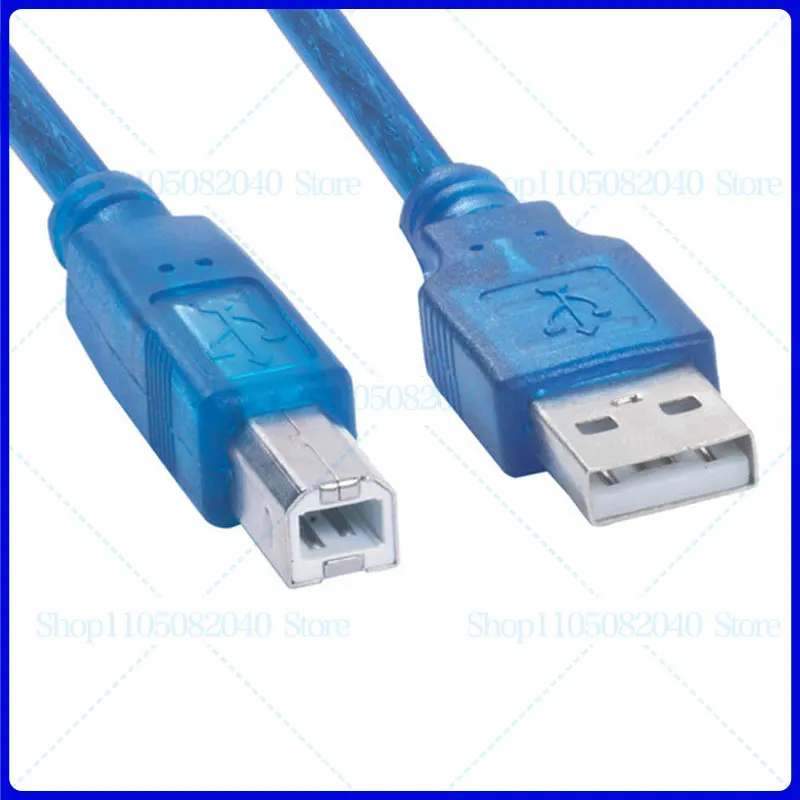 

3 шт., 1,5 м, 3 м, квадратный порт 2,0, кабель для восходящего кабеля монитора, USB-кабель для передачи данных принтера для DELL/HP Lenovo