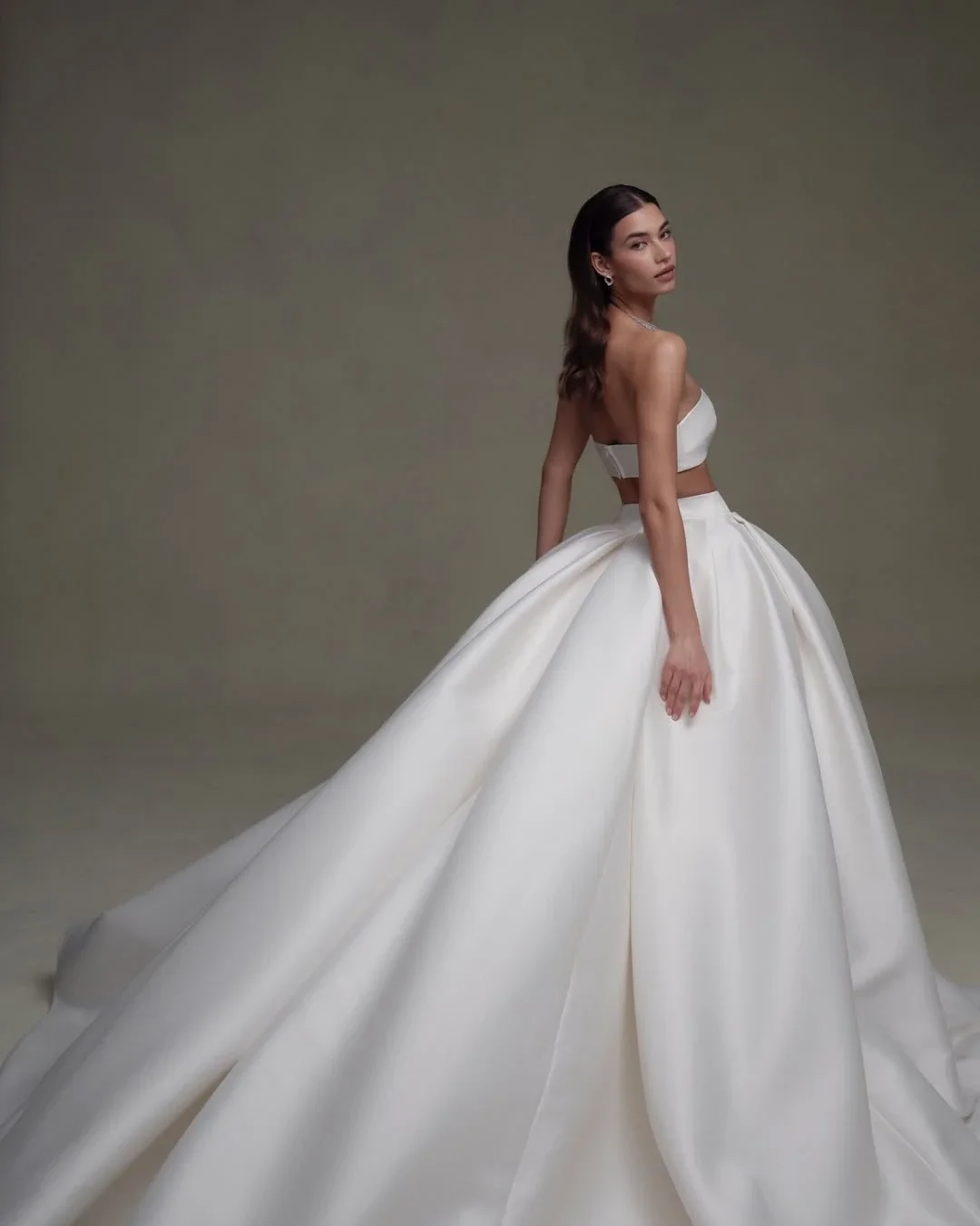 

High Waist Maxi Skirt for Women Wedding Photography Party Skirt Woman Fashion Skirt Bridal Satin Skirt