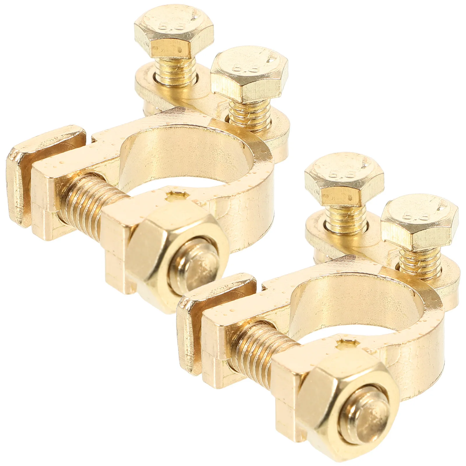 

1Pair Battery Terminal Clip Car Battery Connector Positive Negative Clamp Compact Durable Easy Install Terminal Clamp