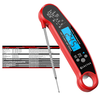 1 Pc Instant Meat Thermometer Waterproof Ultra-Fast Digital Meat Thermometer Kitchen Thermometer For Baking BBQ Grilling YY045