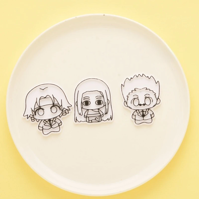 هنتر x هنتر غون Freecss كيلوا زولديك كورابيكا أنيمي شخصية الكرتون الصحافة كوكي قوالب قوالب الحلوى الإبداعية بالجملة #4