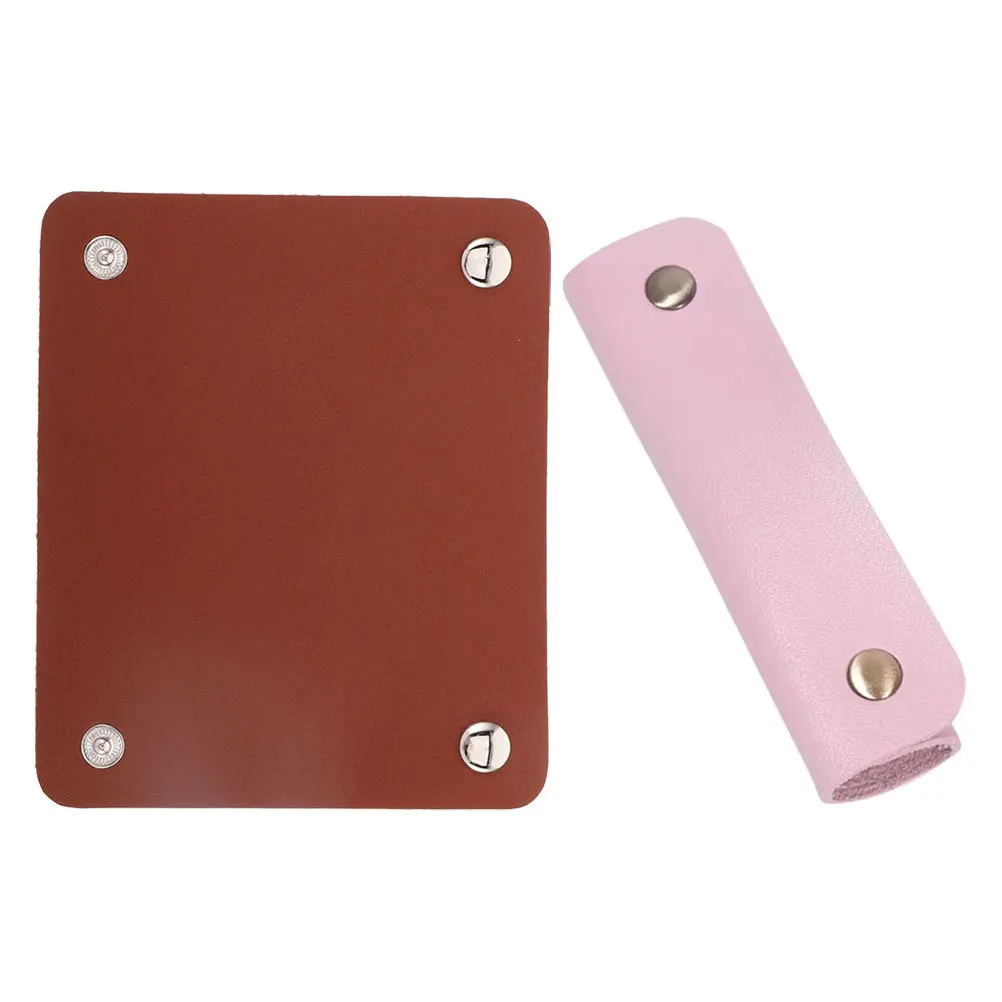 

2 Pcs Luggage Case Bag Handle Wrap Protectors Hollow Travel Bags Cover Grip Pu