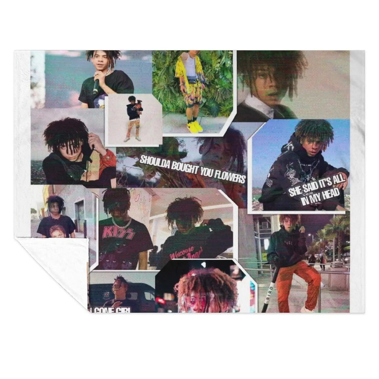 iann dior коллаж пледы волосатое одеяло плед на диване дорожные одеяла