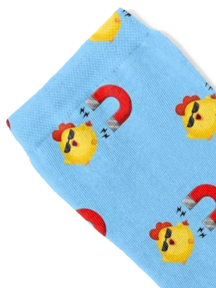 Funny Chick Magnet 7 Socks custom hiking Socks Women's Men's