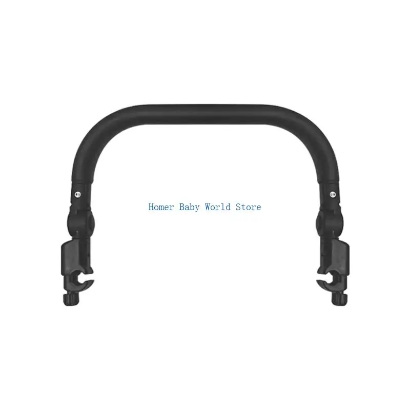

B2QD Detachable Strollers Rod Removable Bumper Guard Ergonomic Handle or Infants Baby