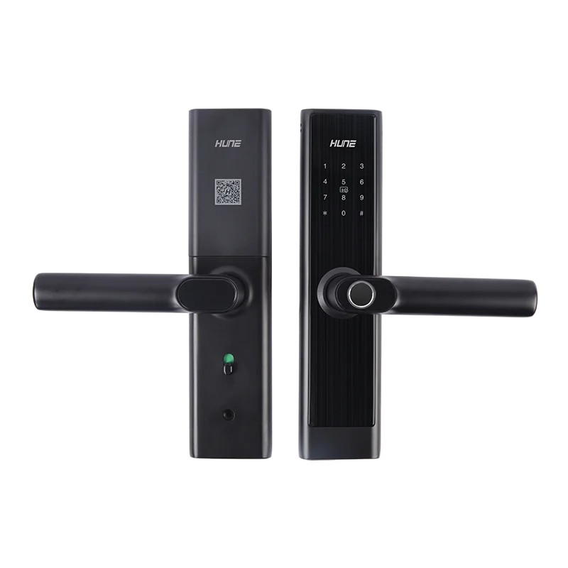 Apartment Safe Digital Ttlock Keyless Lock Elektronisches Tuya Aluminium Tür Fingerabdruck Smart Lock