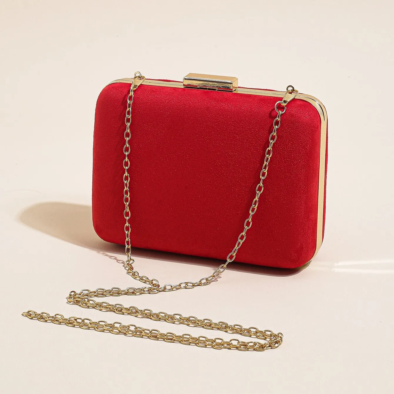 Mini einfache elegante Samt-Clutch-Abendtaschen für Damen, formelle Hochzeit, Party, Clutch, Geldbörse, Abschlussball – Detail 32