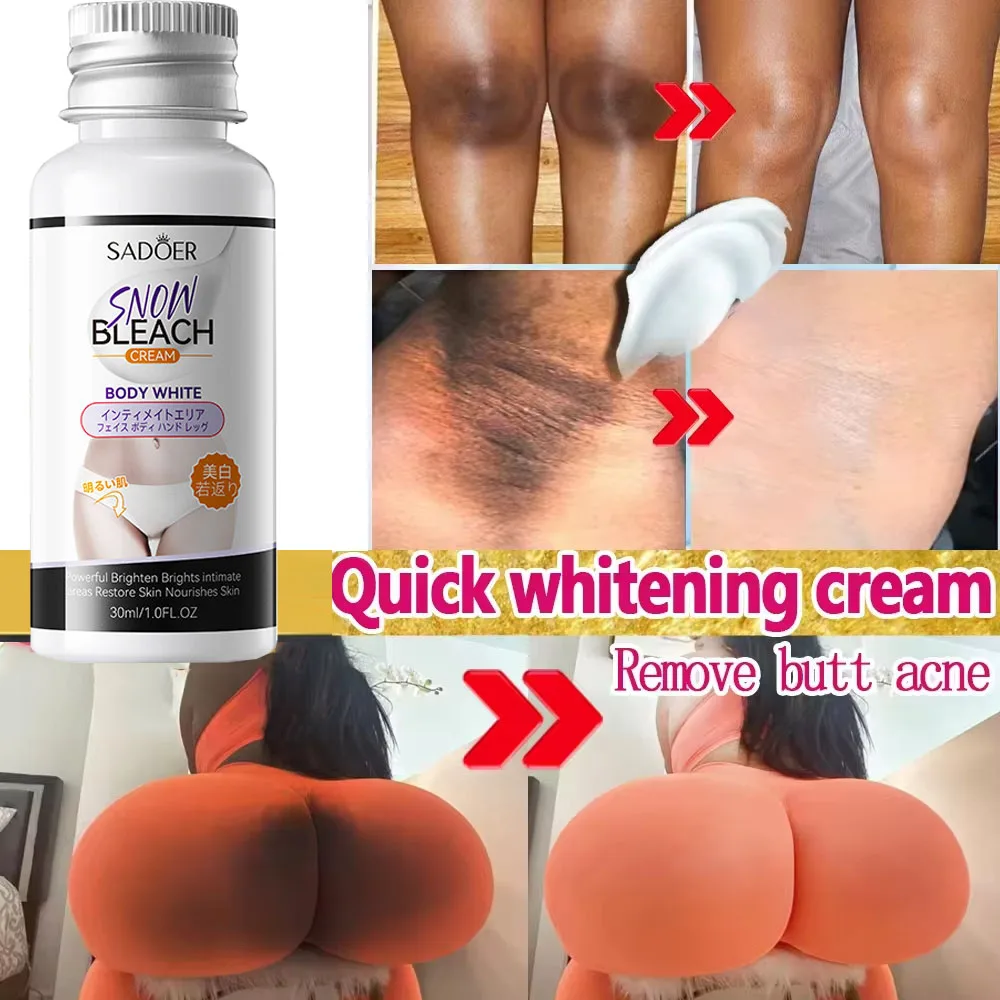 

Skin Whitening Cream Private Parts Underarm Bleaching Serum Whiten Butt Knee Brighten Inner Thigh Arm Body Remove Dark Melanin