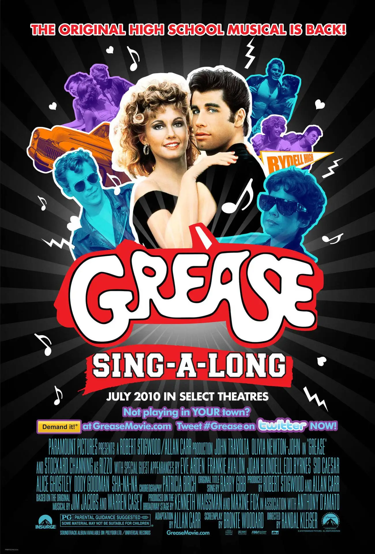 Movie Grease Wall Poster Wall Art Rome Decoration