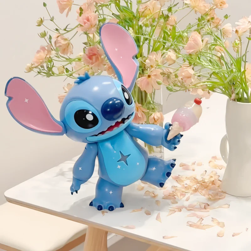 

Presale Original Disney Stitch 40cm Star Breathing Light Action Figure Collectible Model Night Light Room Decor Birthday Gift