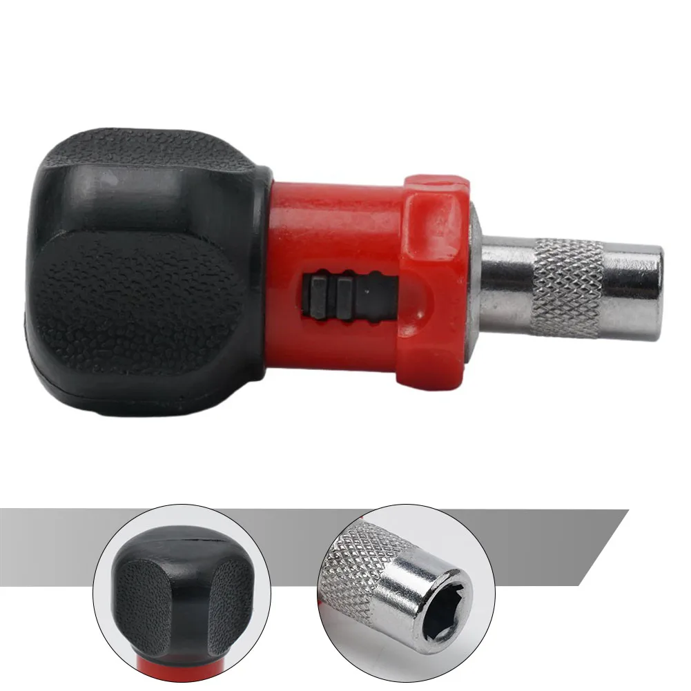 Multifunktionaler Ratschenschlüssel-Schraubendreher 1/4'' Sechskant-Steckschlüssel Schraubendreher-Bithalter Schraubendreher-Bits Handwerkzeuge – Detail 10