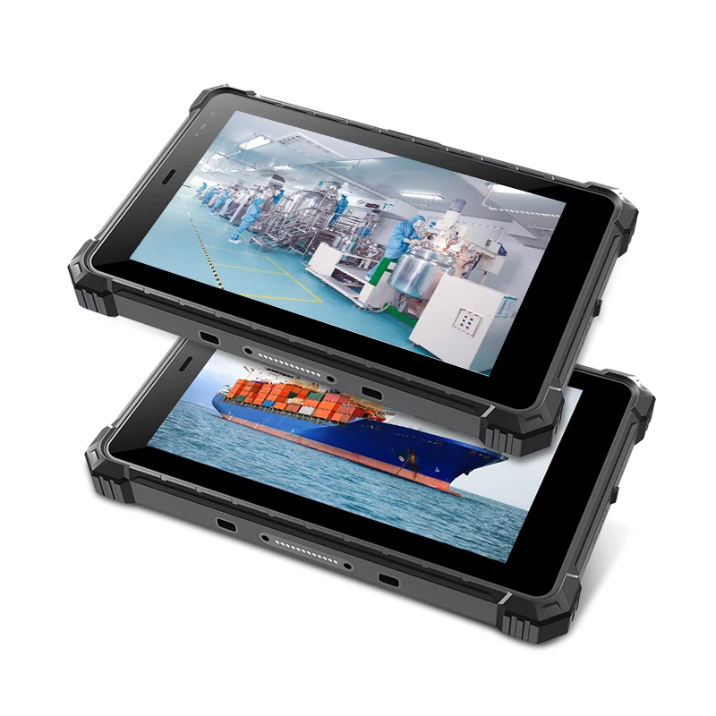 8 Inch t Mini PC with Touch Screen Core i5 10210Y i7 10510Y IPS Red GPS Computer Windows 10 11 IP68 Fingerprint PC
