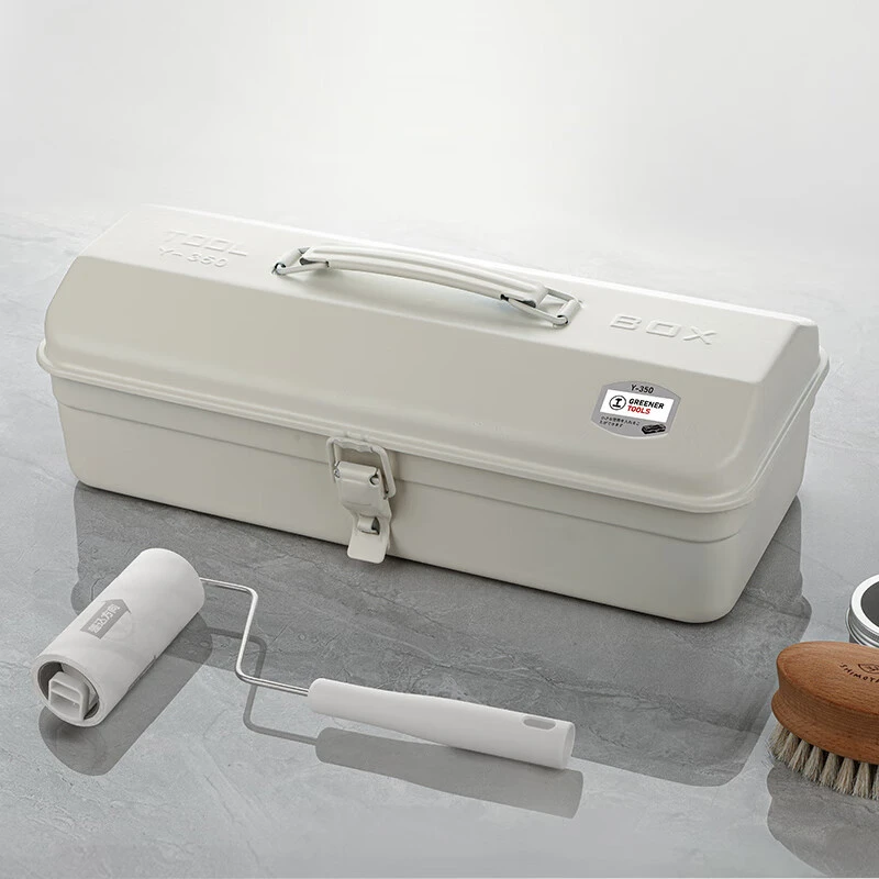 Iron Multifuntional Toolbox Metal Storage Toolbox Organizer on-Board Box  Electrician Repair Tool Hardware Accessories