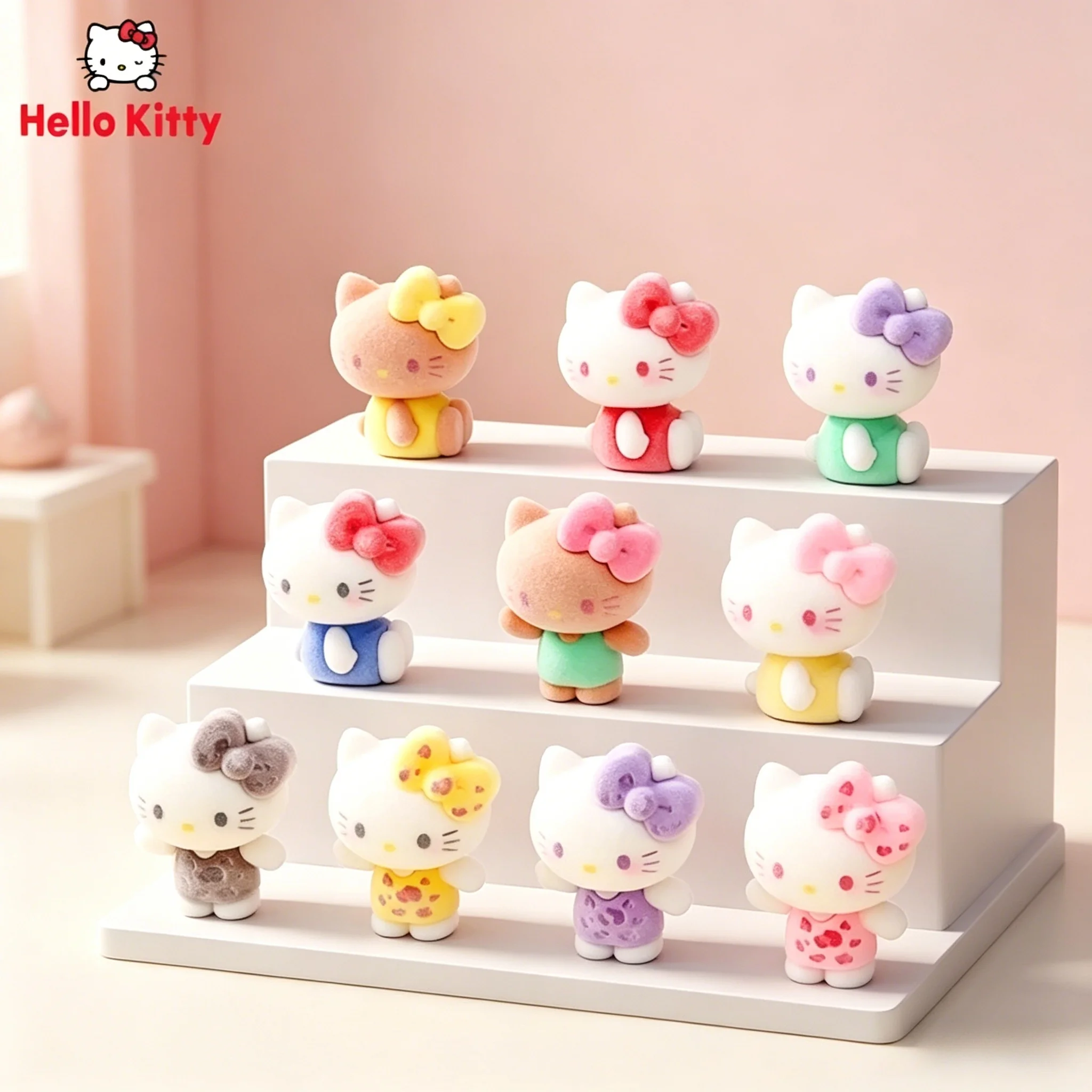 

1/5pcs Lovely Hello Kitty Cat Desktop Ornaments Doll Adorable Children Creative DIY Jewelry Trinkets Car Interior Decorations