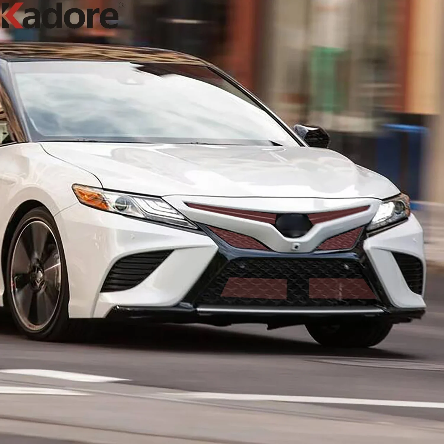 

Car Insect Screening Mesh For Toyota Camry 70 SE XSE TRD 2018-2021 2022 2023 Front Center Grille Insert Net Cover Accessories