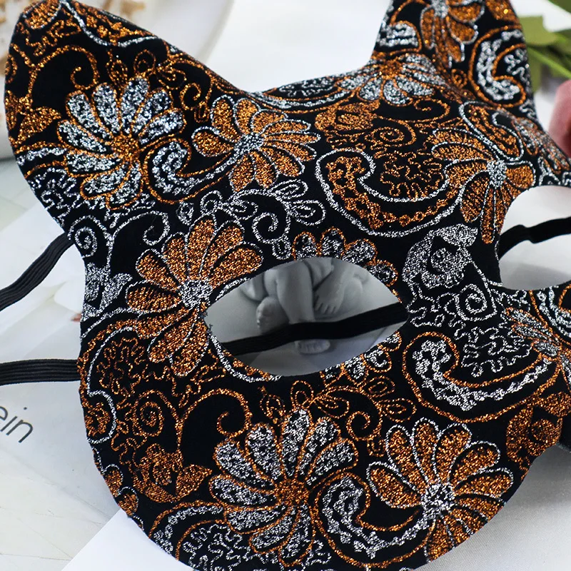 Masque adulte Sexy jeu de rôle masque de chat demi-visage renard Animal Cosplay masque sexuel masque de fête d'halloween mascarade bal masques fantaisie