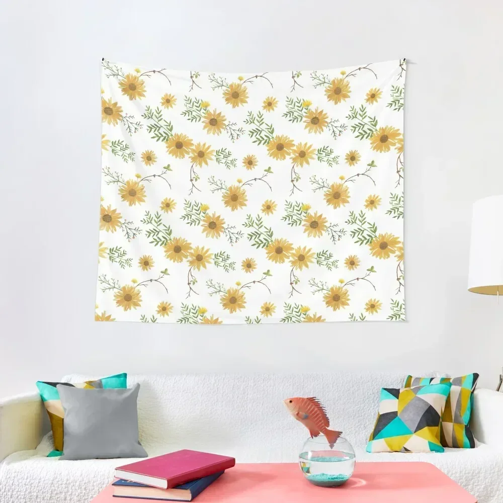 

Sunpower Sunflower Tapestry Bedroom Decoration Wall Hanging Wall Bed Room Decoration Room Decorations Tapestry