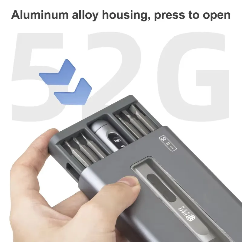 50 في 1 مجموعة مفكات إلكترونية دقيقة مع 48 قطعة لقم سائق مغناطيسي قابل للاستبدال للإلكترونيات أدوات إصلاح المنزل #2