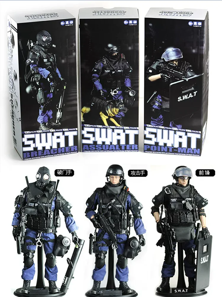 Chinese Special Forces 1/6 SWAT TEAM Action Figure Breacher