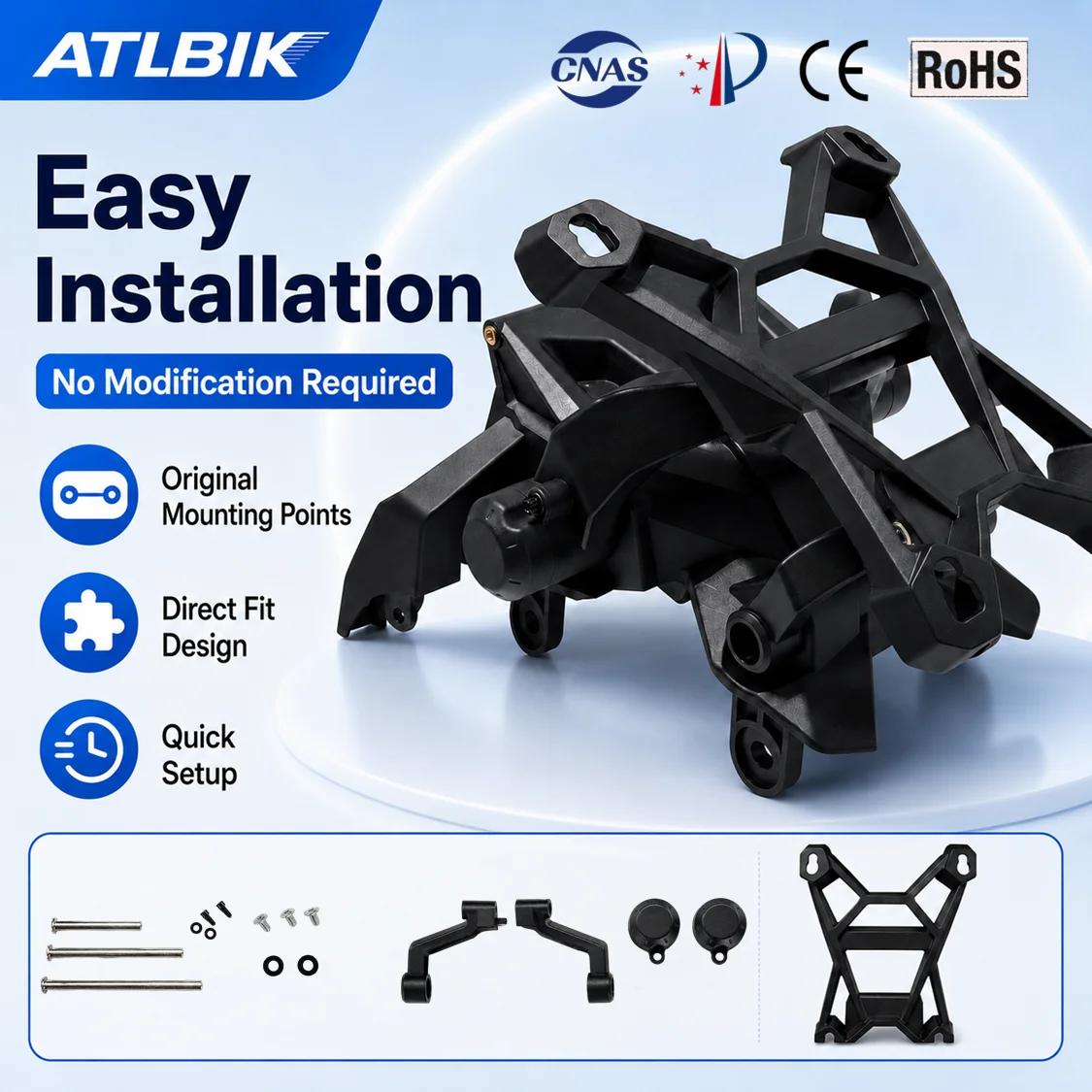 Motorcycle Electric Windscreen Lift Kit For Honda ADV350 ADV 350 2022-2026 Adjustable Windshield Height Riser Bracket Waterproof