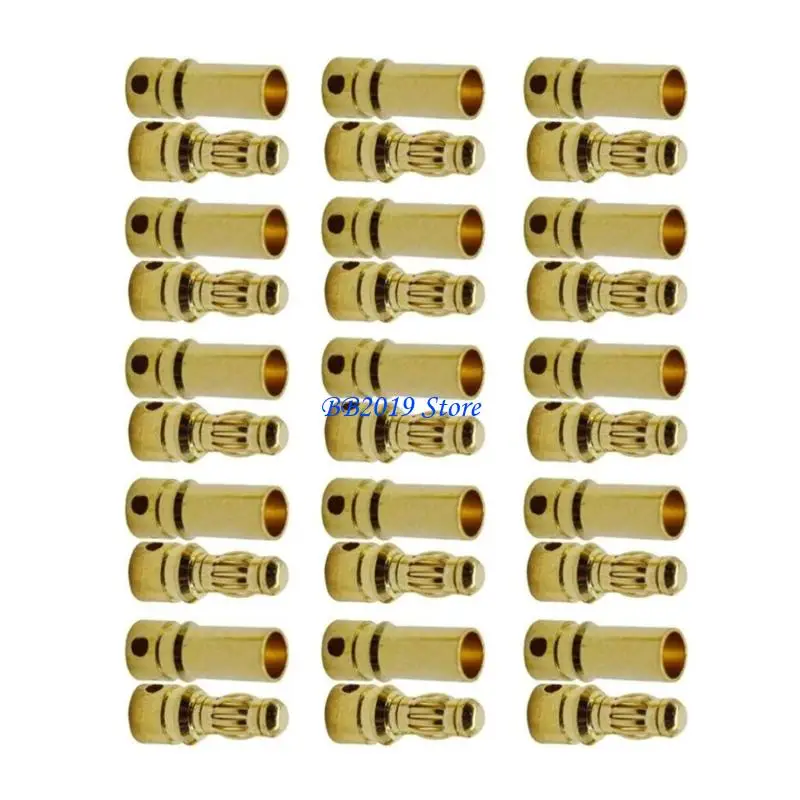 

Q0KB 15 пар позолоченных разъемов 3,5 мм для электронного регулятора скорости с дистанционным управлением