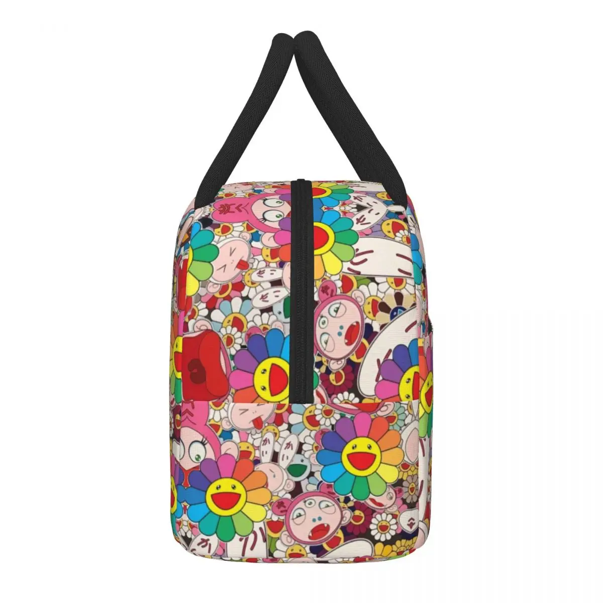 Takashi-Murakami lunchtas voor school waterdichte picknick thermische koeler geïsoleerde lunchbox dames kinderen draagtassen