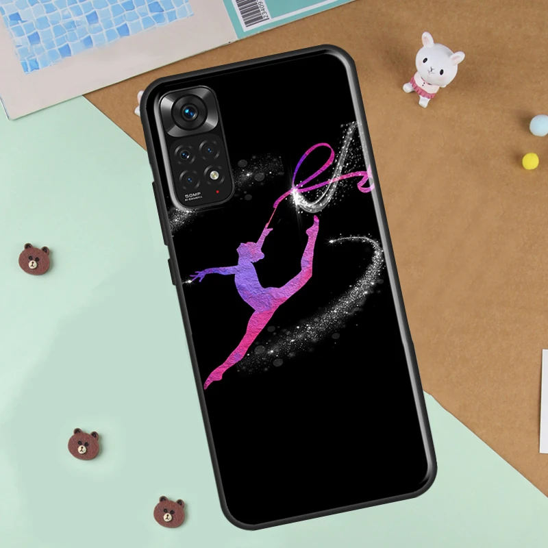 Love Gymnastics Phone Case For Xiaomi Redmi Note 12 8 9 10 11 Pro 8T 9S 10S 11S 12S 10A 9C 10C 12C Cover