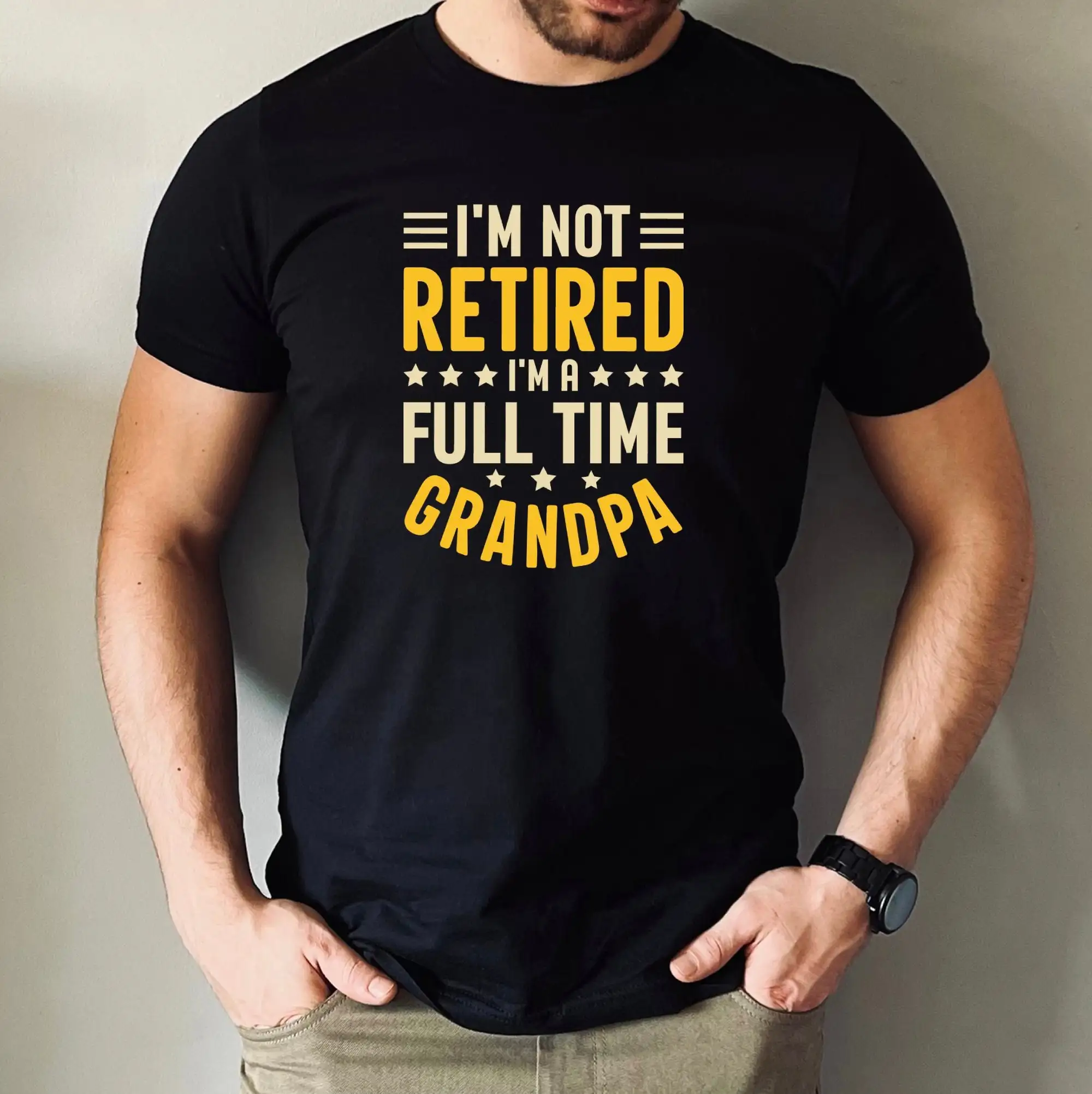 Grandpa T Shirt Retired Fathers Day Awesome For Retirement