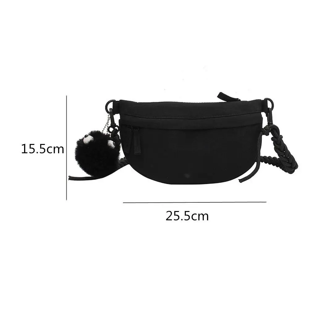 1PC Small Canvas Shoulder Bag Women\'s Underarm Bag Messenger Bag Crossbody Bag fashion bag