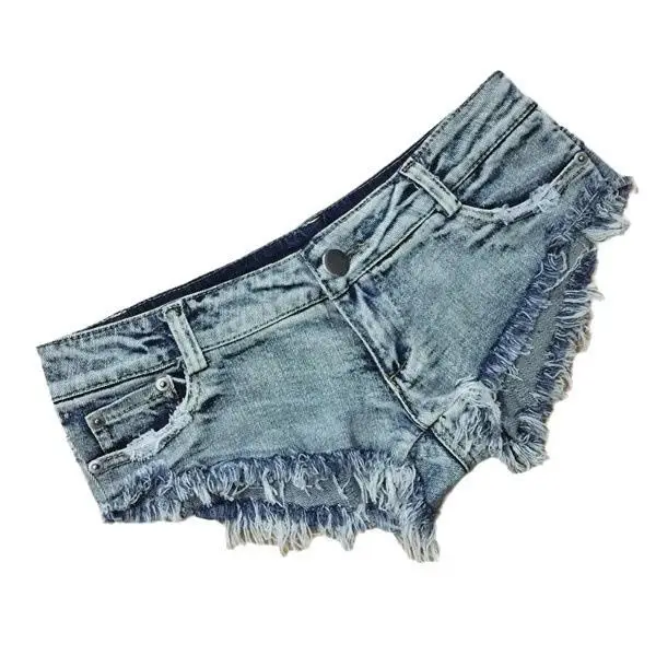 Été 2025 femmes ort jean Super ort Club pantalon taille basse jambe droite coton mélange effet délavé Bootcut pantalon