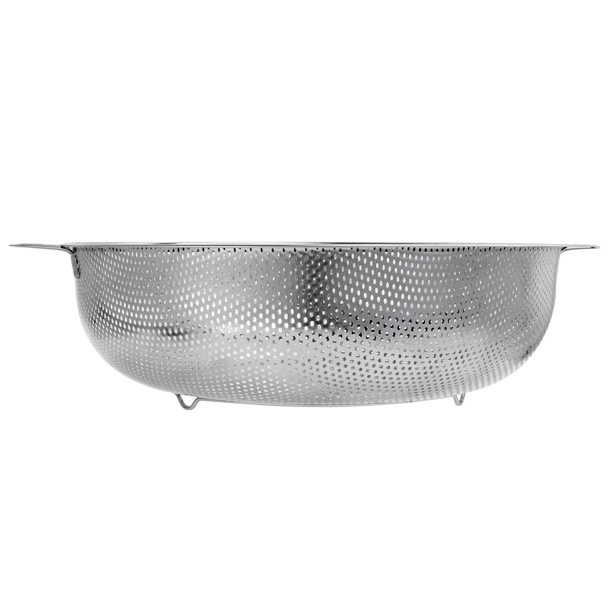 

Drain Basket Vegetable Fruit Storage Baskets Kitchen Stainless Steel Sieve Rice Wash Practical Easy Water Draining