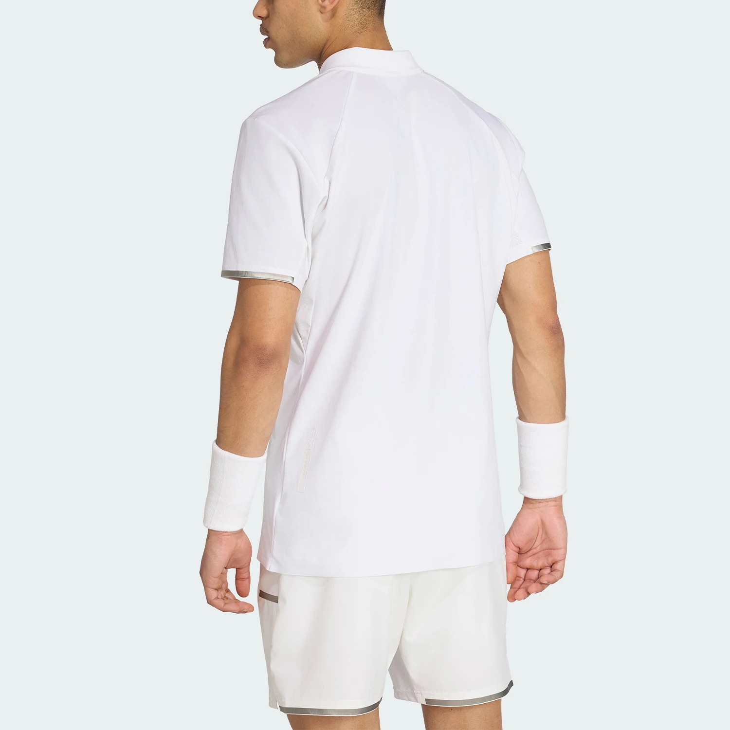 Adidas genuine men's sports half zipper lapel short sleeved polo shirt KF5004