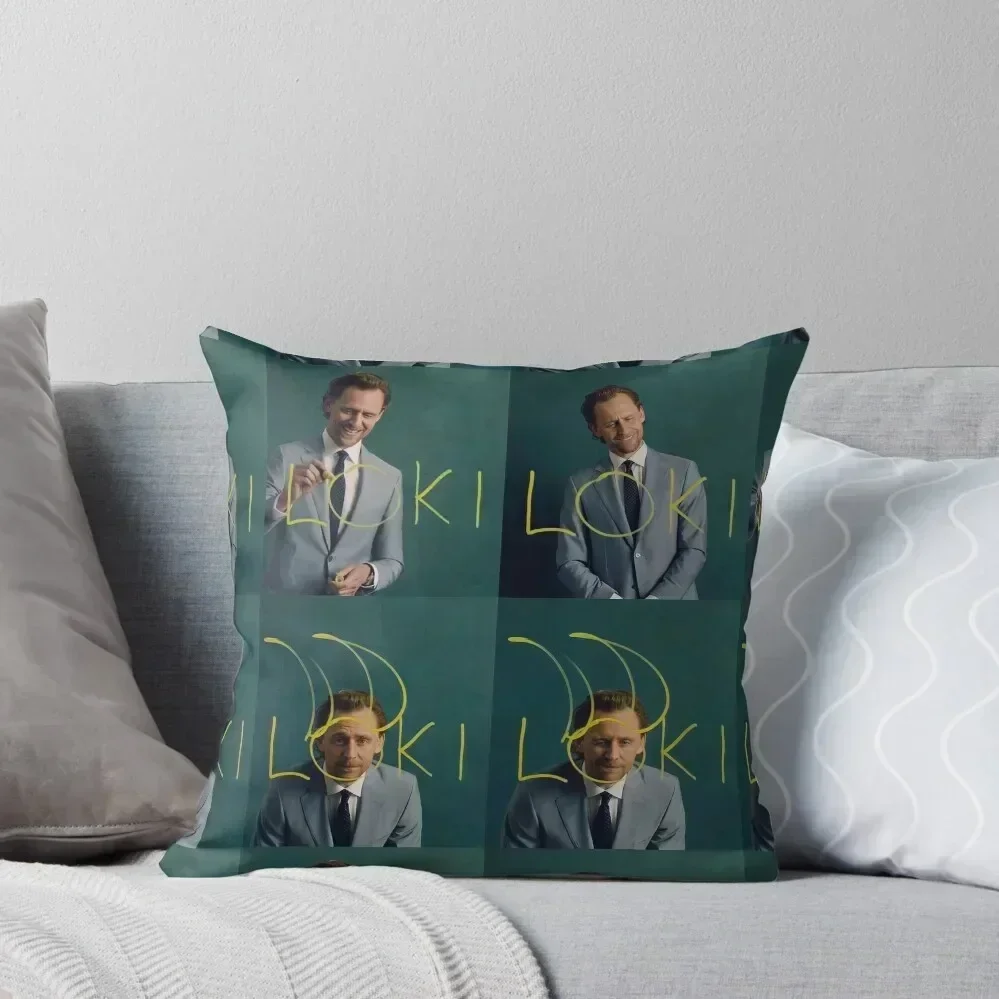 

Tom Hiddleston sticker Throw Pillow pillow cover christmas Luxury Pillow Cover luxury sofa pillows Plaid Sofa