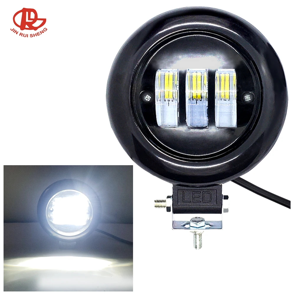 

2 PCS 30W Work Light Bar Fog Lamp Spot Beam Light For Offroad Car Jeep ATV SUV Boat Tractor Truck Motorcycle Headlight 12V 24V