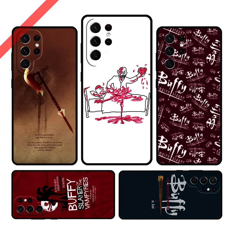 The Vampire Slayer Buffy Phone Case For Samsung Galaxy S20 FE S21 S10 S23 Plus S24 S22 Ultra Note20 Note10 S9 S8 Cover