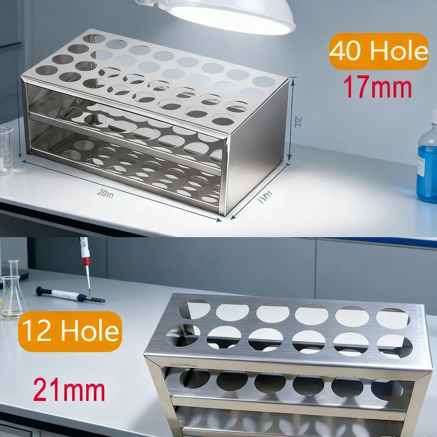 

Stainless Steel Bracket Dental High-Speed Handpiece Holder Storage Rack Dentist Multifunctional Laboratory Test Tube Stand Tool