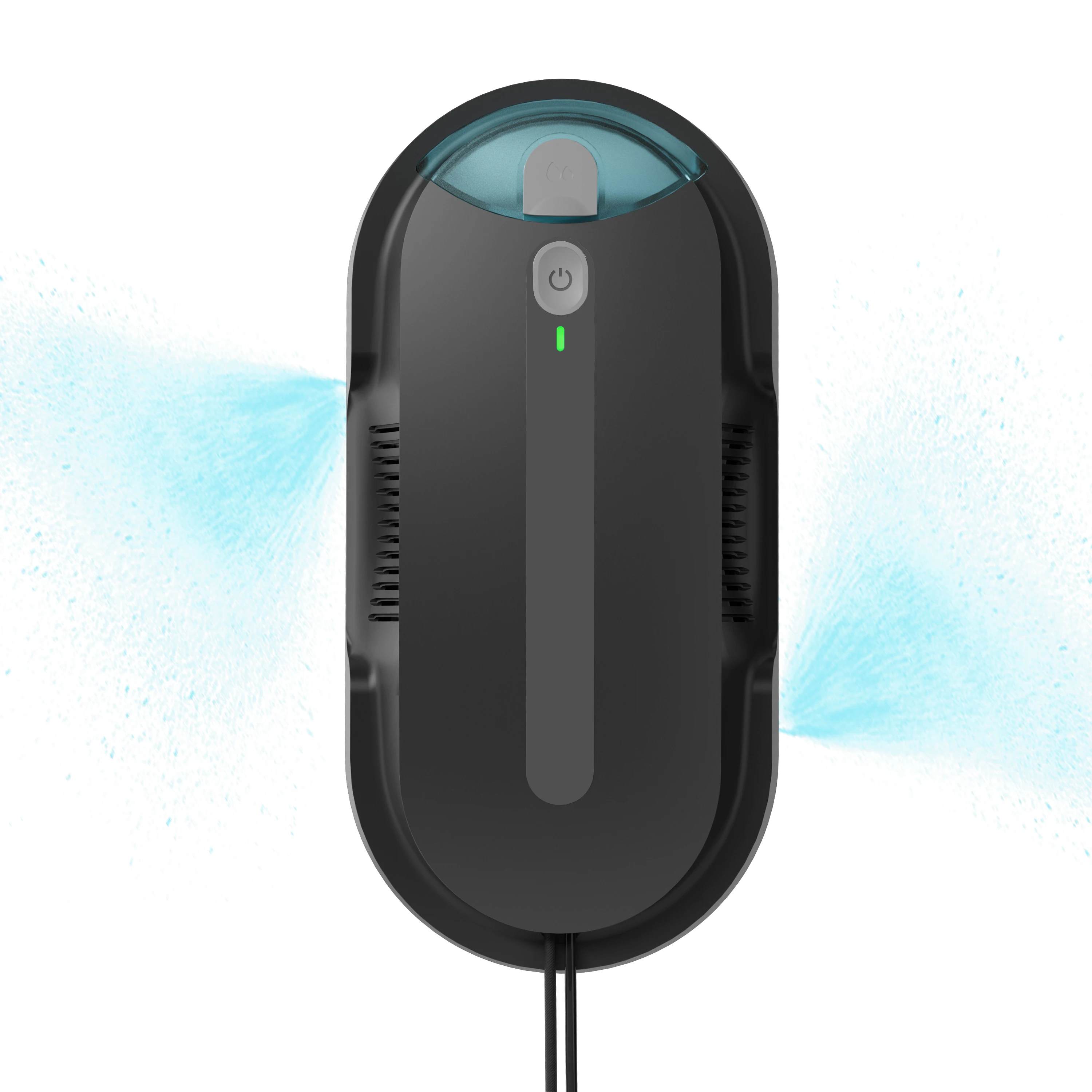

Dual-sided Water Spray Function with 2 Nozzles Glass Window Cleaner Smartphone Control