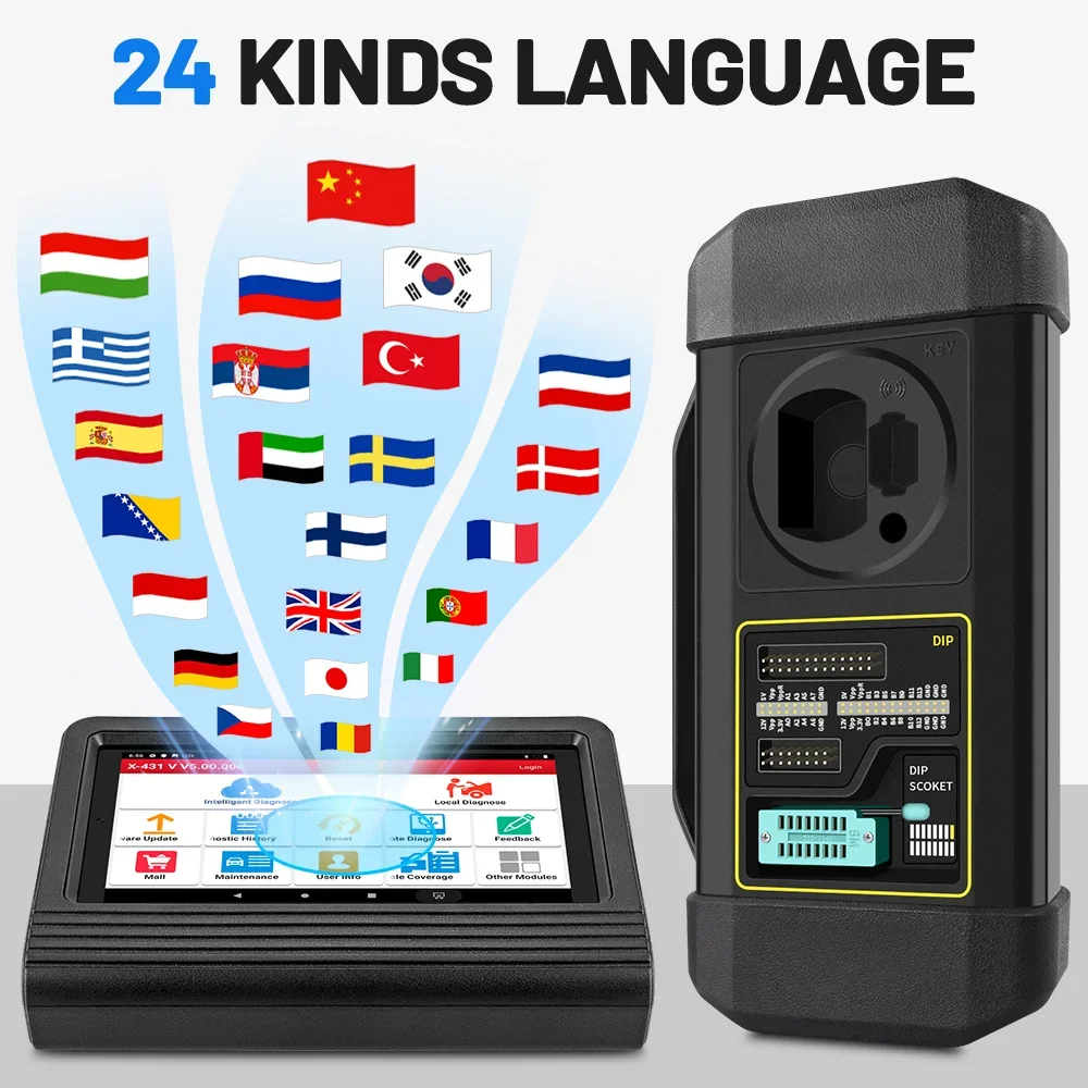 Picture 6: Amazon LAUNCH X431 X-PROG 3 Car Key Programmer Immobilizer Key Programmer Tool Cars For V PLUS  PROS PRO3S+