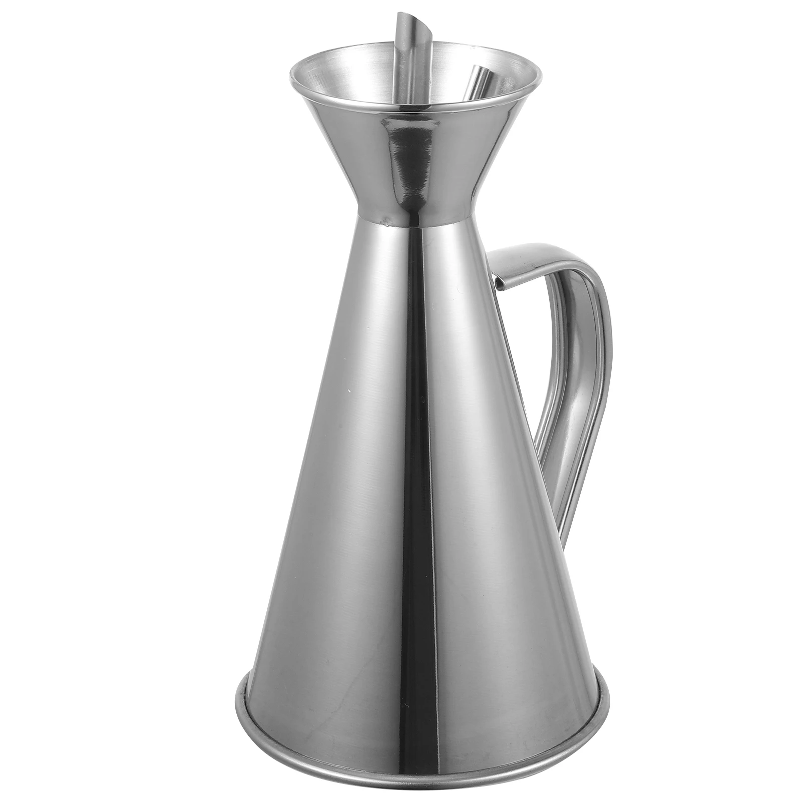 

Stainless Steel Oil Dispenser Bottle Leakproof Non Drip Kitchen Vinegar Container Sauce Pourer Spill Proof Soy Sauce Pot Oil