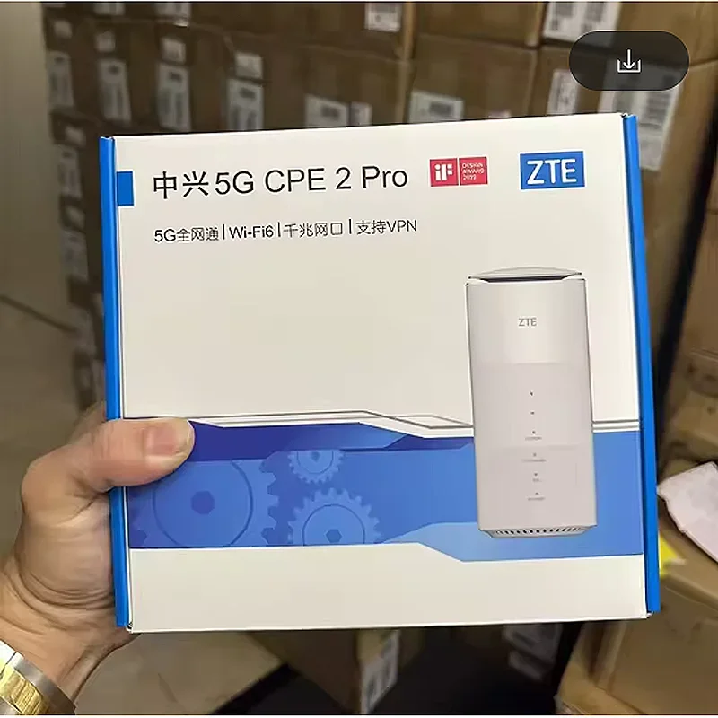 ZTE 5G Home CPE MC801A1 SDX55 Chipset Dual Band WiFi 6 Router 5G 4G LTE CAT22 AX1800 Wireless Modem Office Gigabit Sim