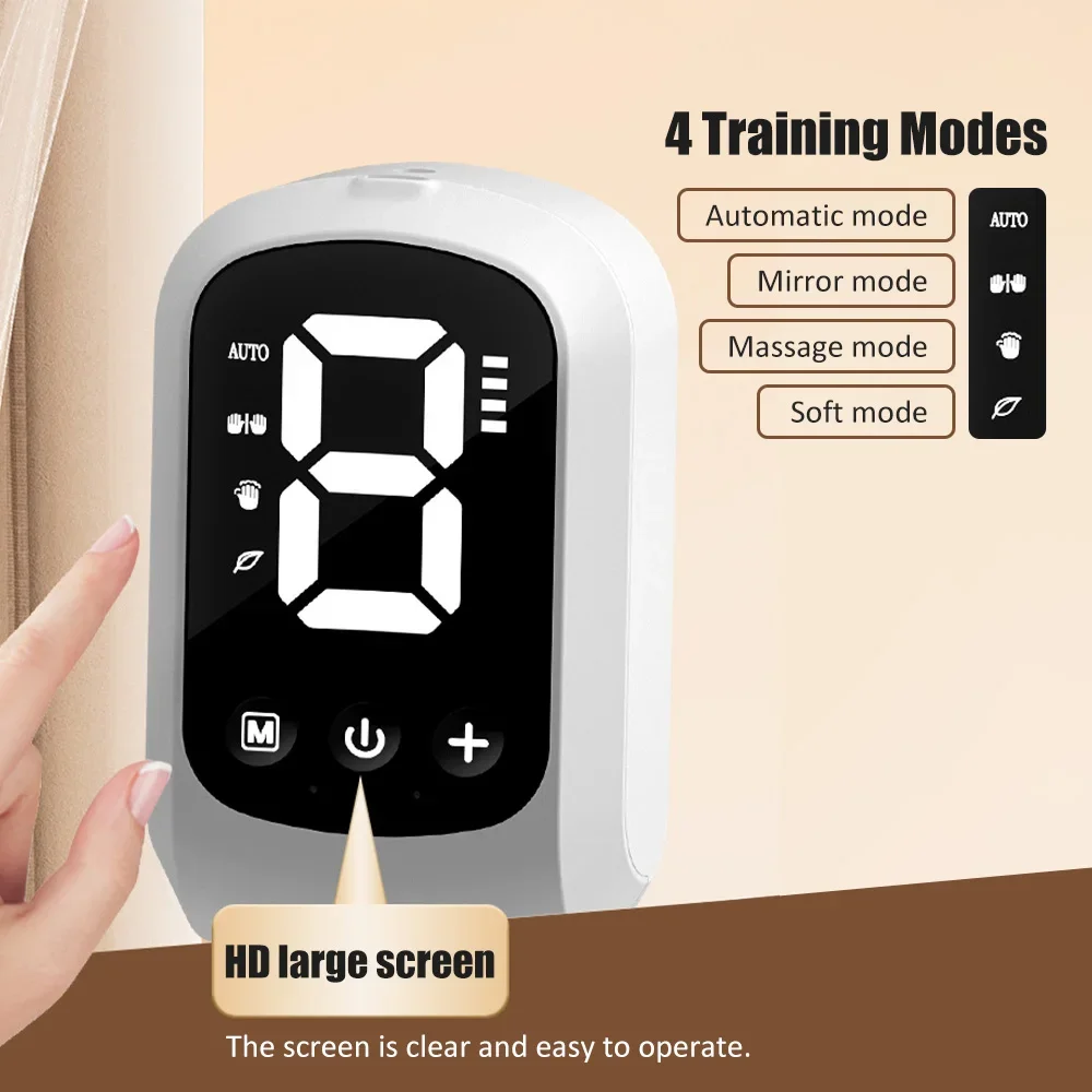 Electric Rehabilitation Robot Gloves Hand Massage Glove for Patients Stroke Hemiplegia Hand Finger Function Recovery Training